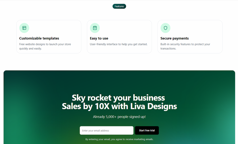 Waitlist Template preview 2