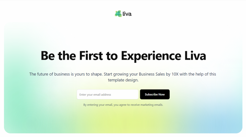 Waitlist Template preview 1